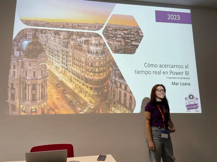 «Cómo acercarnos al tiempo real en Power BI» · NetCoreConf Madrid 2023