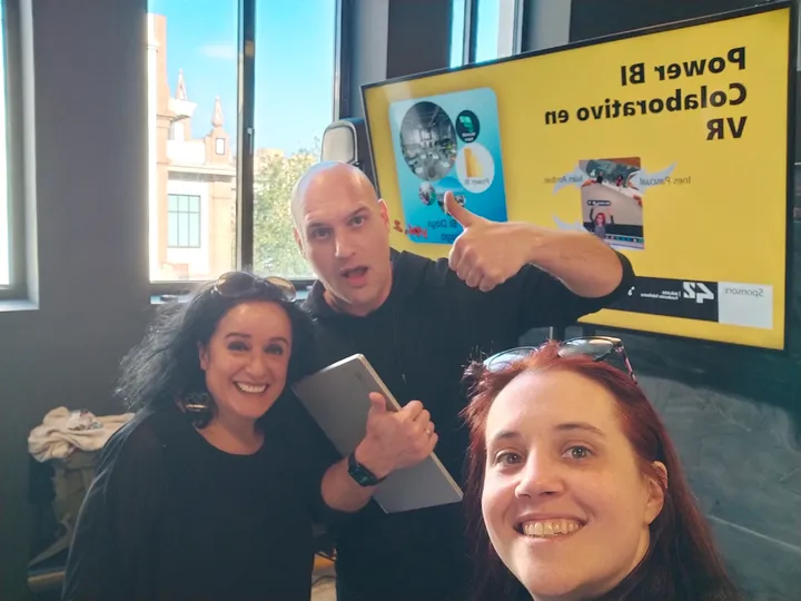 Selfie a PowerBI Days Málaga 2024