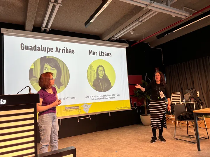Xerrada amb Guadalupe Arribas a PowerBI Days Bilbao 2024