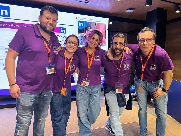 Amb l’equip organitzador de NetCoreConf Madrid 2024