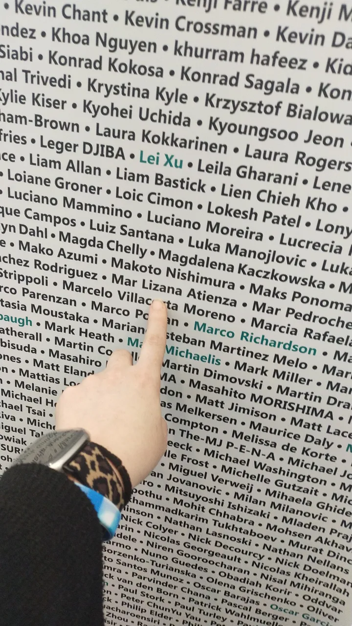 El meu nom al mur dels MVP · MVP Summit 2025