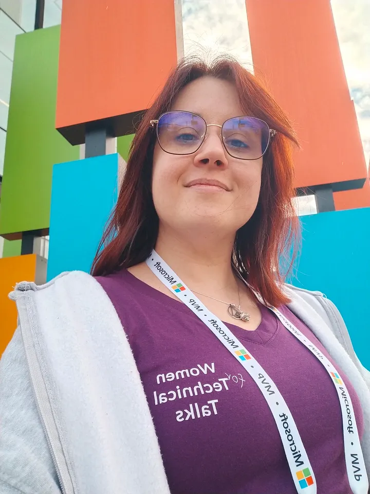Selfie al campus de Microsoft · MVP Summit 2025