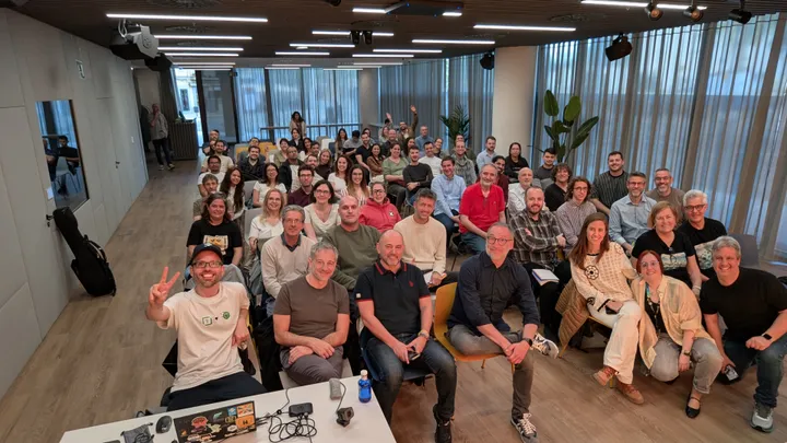 Sala plena per a Alberto Ferrari · Power BI & Fabric Barcelona