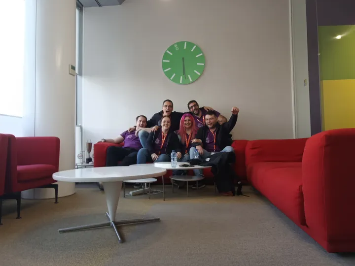 Descansant amb l’equip de NetCoreConf Madrid 2025
