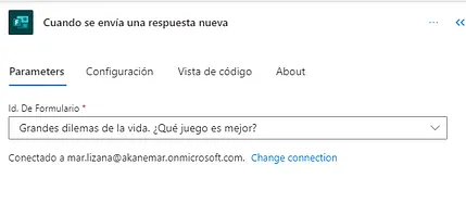 Cuando se envía una respuesta nueva