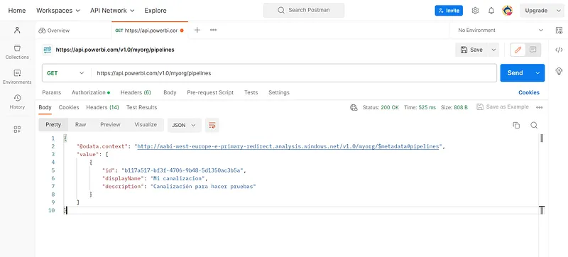 GET Pipelines