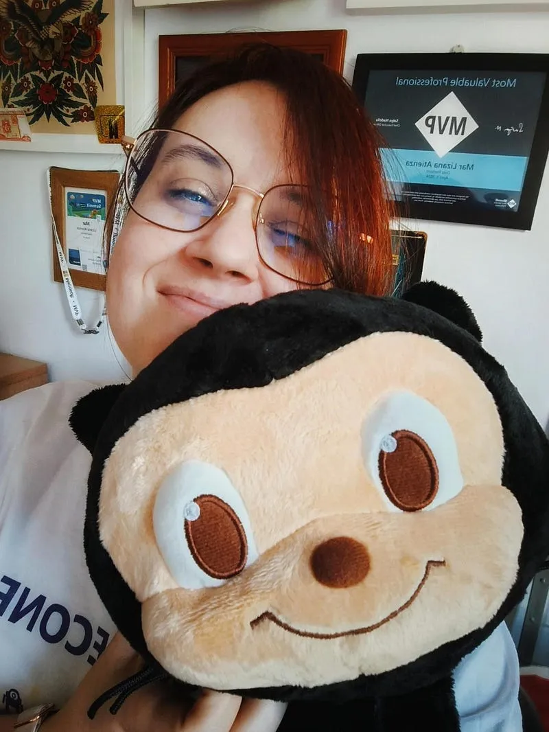 ¡¡Gracias por el peluche, Manu!!
